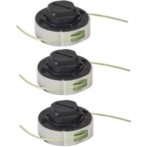 Lot de 3 bobines de tête de débroussailleuse C3-2 pour Stihl Autocut C3-2 FSA 57 FSE 52 FSA57 FSE52 Weed Eater - Pièces de Rechange 4009 710 4305 (1/5)