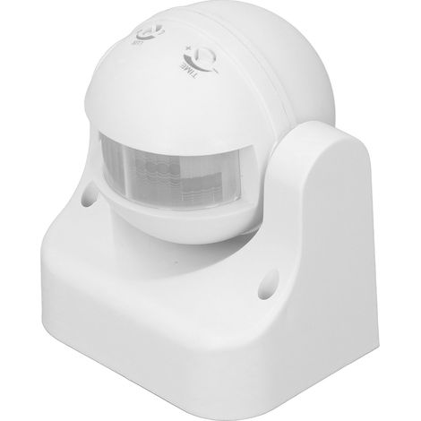 Kabelloser PIR-Infrarot-Bewegungsmelder, wasserdichter Smart-Schalter, ABS-Gehäuse, 110–240 V Wechselstrom, weiß (1/5)