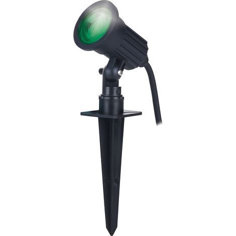 LED-Gartenstecker Silute 5W Grün IP65