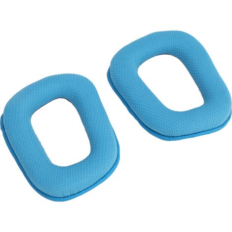 Ersatz-Ohrpolster aus Memory-Schaum für Logitech G35, G930, G430 und F450 Kopfhörer, bequem und blau (1/5)