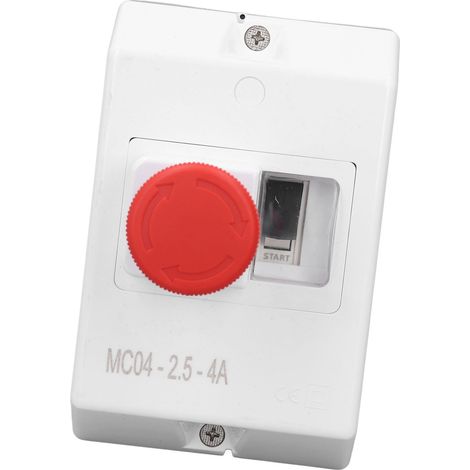 Disjoncteur moteur 2,5-4A IP55 protection moteur étanche pour charges résistive capacitive inductive 230 240V 400 415V 500V 690V (1/5)