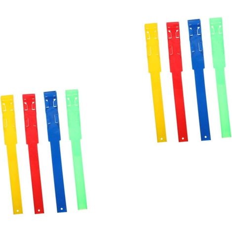 2 Ensembles Bandes De Pattes De Bétail Portables Sangles De Marquage De Vache Sangles D'Identification Pour La Formation Du Bétail Identification Des Pieds De Vache 4 pièces 2 (1/5)