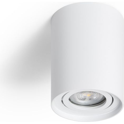 Deckenleuchte Aluminium Quarz Weiss Weiß (1/5)