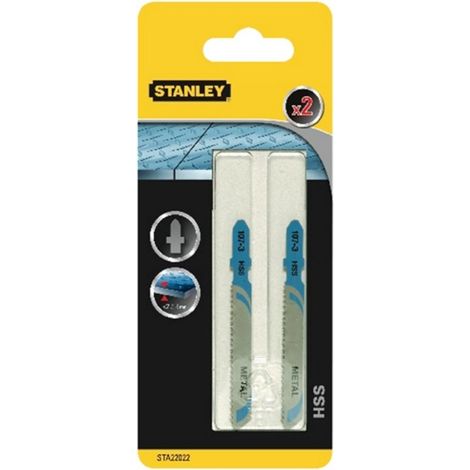 Hoja Sierra Calar Acero 2,5-6,0Mm Vast."T" C/Recto Stanley 2