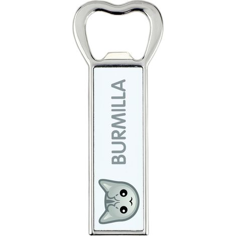 Burmilla - apribottiglie con grafica e scritta del marchio Art-Dog (1/5)
