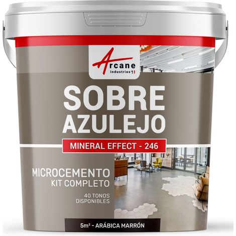 Microcemento sobre azulejos