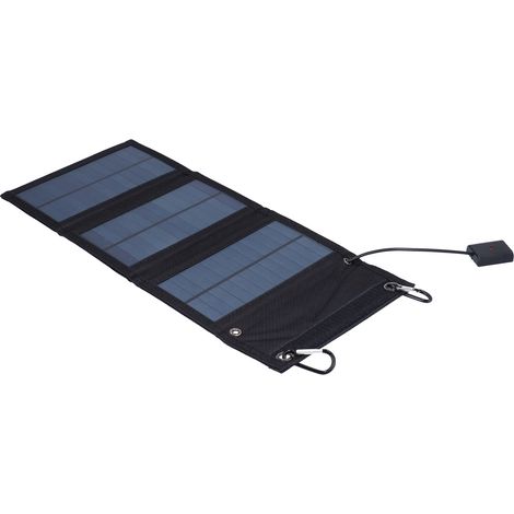 8W 5V USB Faltbares tragbares Solarladegerät mit monokristallinen Zellen für den Außeneinsatz (1/5)