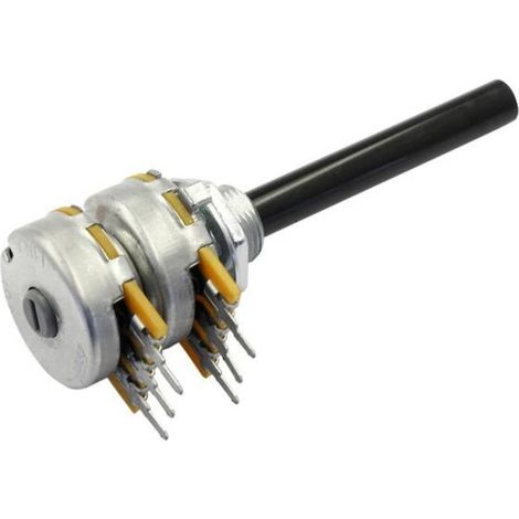 OMEG PC2G20BU CEBS F1 L:50 B10K Potenziometro rotativo Stereo 0.2 W 10 kΩ 1 pz. (1/4)