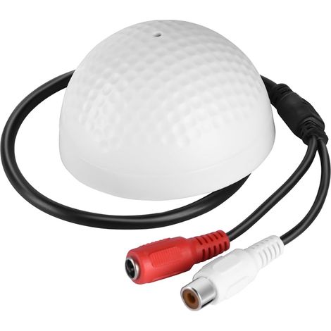 Microphone Audio Sound Monitoring Pickup Device100m2 Wide Range HiFi pour la sécurité CCTV (1/5)