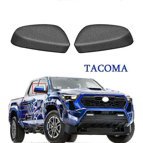 Accessoires auto pour Toyota Tacoma 2023-2024 : coque de rétroviseur latéral d'angle pour porte arrière (pièces détachées) (1/5)