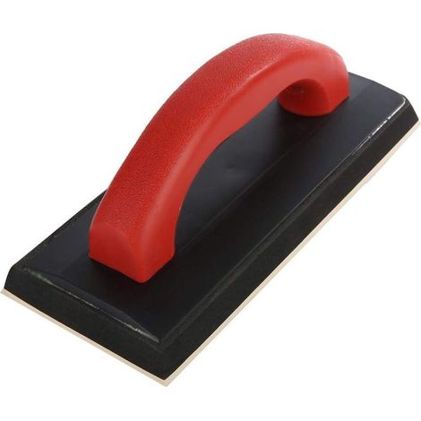 Frattazzo professionale in gomma ad alta densità per la stuccatura di pavimenti piastrellati. (1/5)