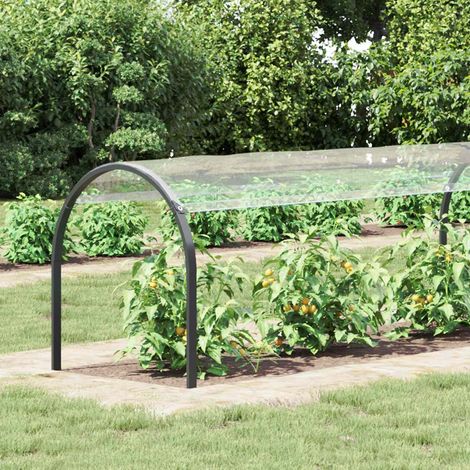 vidaXL Couverture pour plantes Transparent 6 x 1,5 m PVC