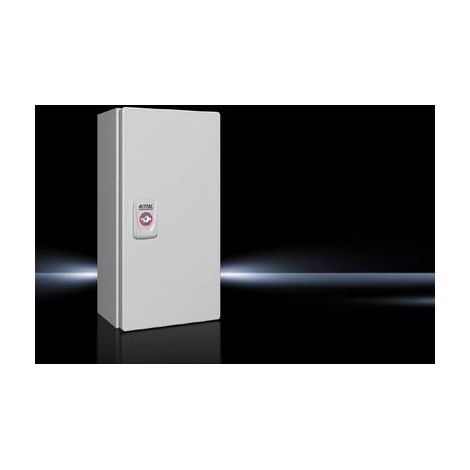 Rittal KX 1548.000 Installations-Gehäuse, Wand-Gehäuse 150 x 300 x 120 Stahlblech Lichtgrau (RAL 703 (1/3)