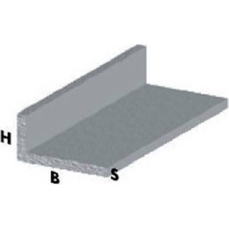 5 x PROFILO CROMO H.200 CM ELLE 20X10X1 MM