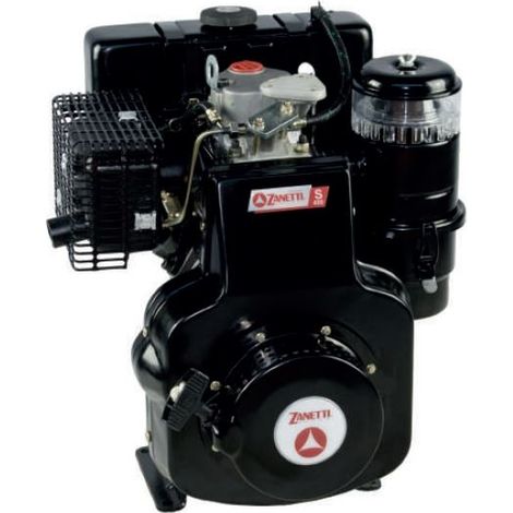 Kompletter Dieselmotor S400L10E ZANETTI zylindrisch 25,4x99,20 Elektrostart