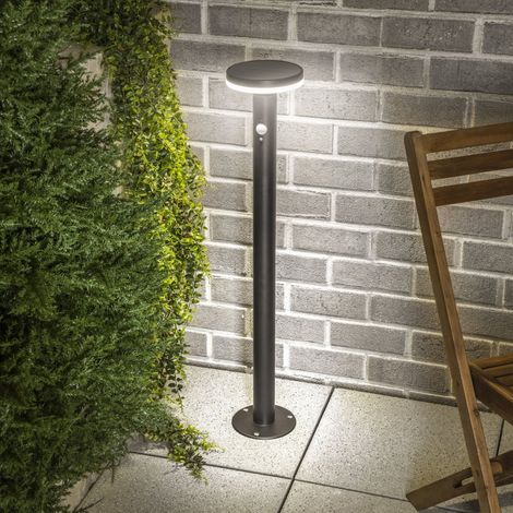 Solar PIR-Standleuchte Mia 85 cm in schwarz IP44 wetterfest outdoor 102593 (1/5)