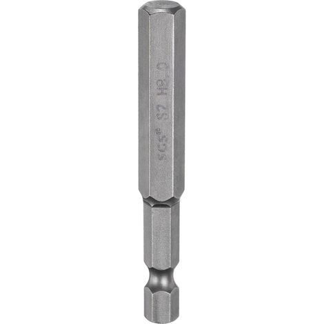 Embout de Tournevis Hexagonal 8mm Métrique Pointe Plate 1/4" Tige Hexagonale 65mm (2.56") Longue Magnétique Embouts de Tournevis à Douille Hexagonale (1/5)