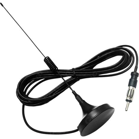 Voiture aimant base radio antenne voiture universelle AM/FM radio antenne antenne de voiture (1/5)