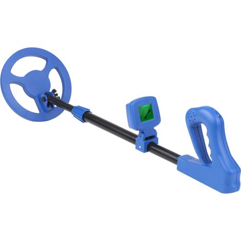 Détecteur de métaux pour enfants, détecteur d'or et de trésors professionnel, écran LCD, tige réglable de 15 à 30 pouces, alarme sonore et lumineuse, 425 g, léger et facile à utiliser. (1/5)