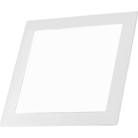 Panneau LED encastrable - AVIZAR - Carré 18W 20x20 cm - Blanc - LED intégrée - Encastrable plafond