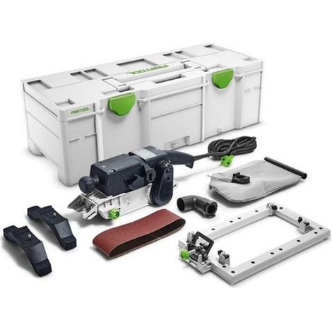 Festool – Ponceuse à bande 1010W pour bois dur – Largeur 75mm – Longueur 533mm – Vitesse 200-380m/min – 576296 (1/10)
