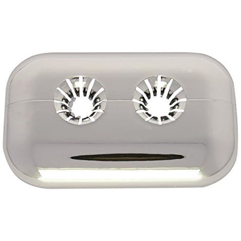 Acquastilla 117141 Rosone Doppio Apribile Cromato, Multicolore