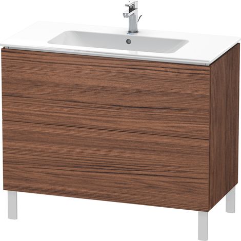 Duravit L-Cube mueble bajo lavabo, vertical, 2 extraíbles,