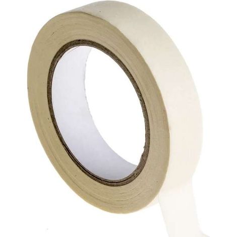 Cyclingcolors – Ruban de masquage 19mm x 50m – Résistant jusqu'à 60° – Ne laisse pas de résidus – Pour surfaces métal, verre, plastique