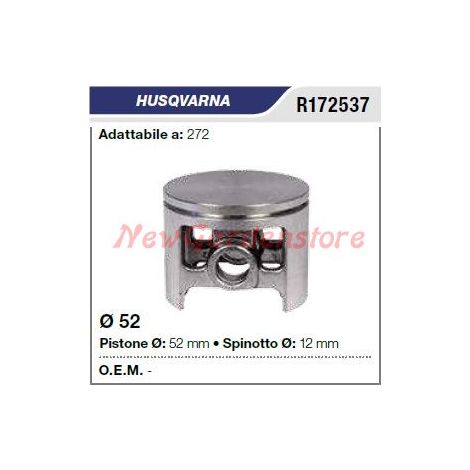 Pistone segmenti spinotto HUSQVARNA motosega 272 172537