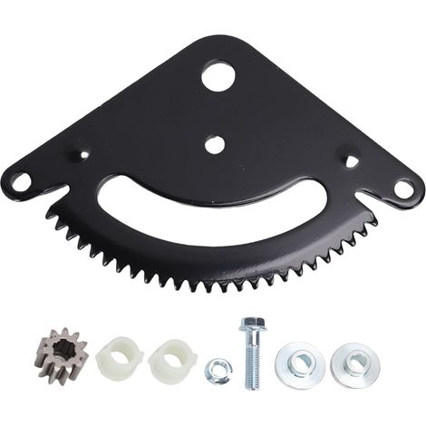 Kit de réparation crémaillère direction pour tondeuse L100-L130 G110, engrenage secteur et pignon en métal robuste, compatible GX20052BLE (1/5)