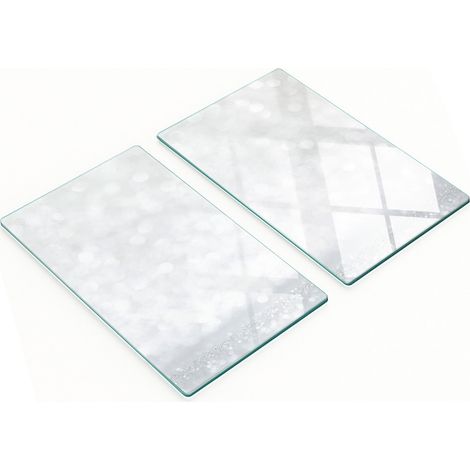 Tableros de vidrio decorativos multifuncionales para cocina, para objetos peque帽os, 2x30x52 cm