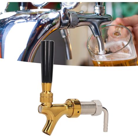 Nicht verstellbarer Zapfhahn mit langem Griff für Kegerator-Braufässer (1/5)