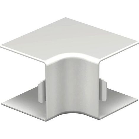 OBO Bettermann Cuffia angolare interna 40x40mm Cloruro di polivinile bianco puro RAL 9010, 6191940