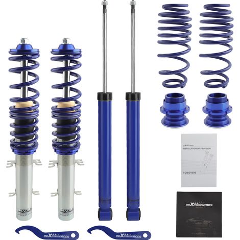 Coilovers for VW Golf Mk4 (1J) 2WD All Engines Inc GTi Seat Leon Suspension Kit (1/5)