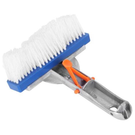 Cepillo portátil de nailon de 14 cm (5,5 pulgadas) para limpiar las paredes y el fondo de la piscina. Accesorio ideal para la limpieza de las paredes y el fondo de su piscina. (1/5)