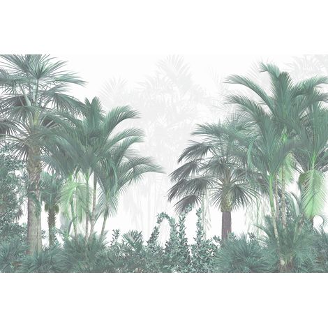 Papier peint panoramique - Forêt Tropicale - 130 cm x 87 cm (1/2)