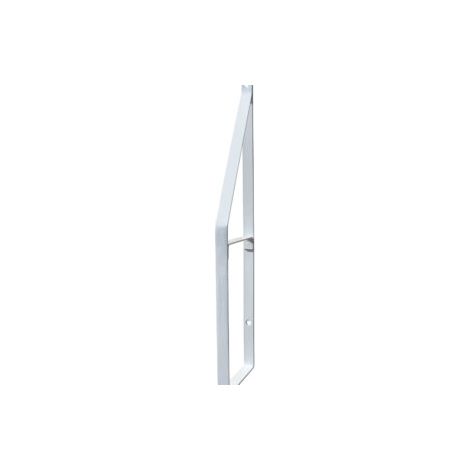 Support étagère murale double Cali 10 blanc