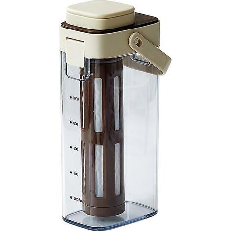 1000ml iced cafetière cold brew pot leak proof grand capacity cold eau kettle (1/5)