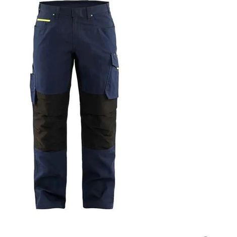 Pantaloni da lavoro blaklader 14951330 tasche ginocchio stretch