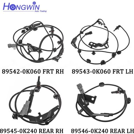 Convient aux capteurs de vitesse ABS Toyota 89542-0K060 et 89545-0K240 (bande simple) (1/5)
