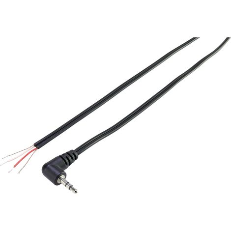 TRU COMPONENTS 93038c443 Klinken-Steckverbinder 3.5 mm Klinkenstecker 3.5 mm - offene Kabelenden Ste