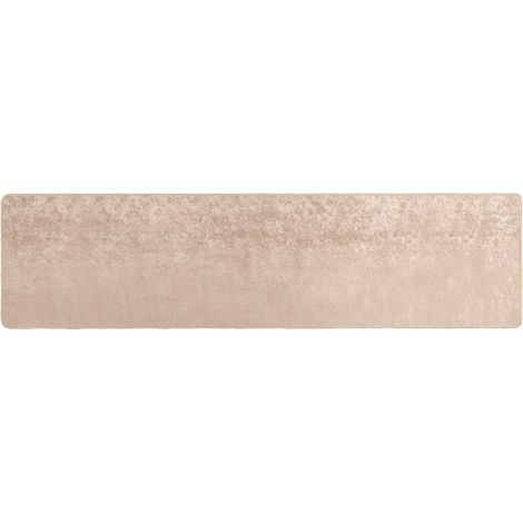 Rug Runner MARSA Beige 50 x 300 cm Polyester and PVC vidaXL (1/5)