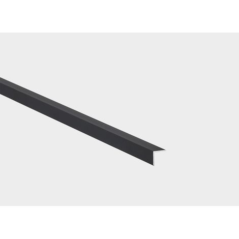 Novoescuadra MINI Alu. 13x2500 Negro mate-90