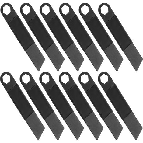 Allume-feu en Acier Inoxydable 12pcs pour Camping et Survie Extérieure, Grattoir Facile à Utiliser Allumage Rapide, pour Chasse et Barbecue en Plein Air (1/5)
