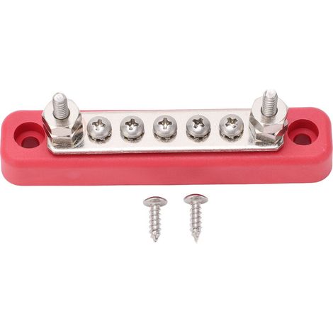 Bloc de distribution d'alimentation omnibus à 5 bornes pour modification de circuit 48 V CC 100 A haute intensité (1/5)