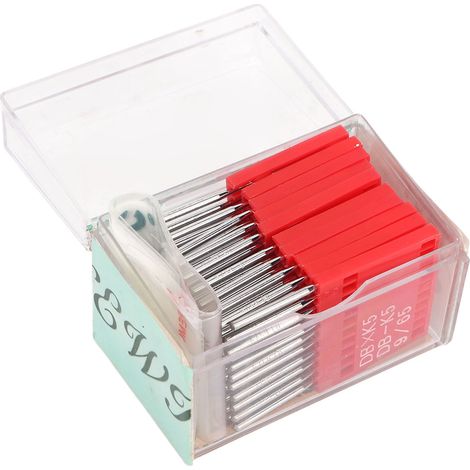 100 aiguilles pour machine à coudre DBxK5, point universel régulier, taille industrielle 9, pour broderie et couture (1/5)