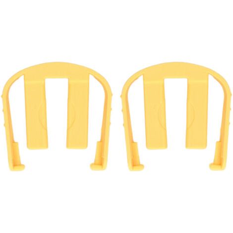 QORVA- 2 pièces lave-auto Machine rapide connecteur boucle voiture rondelle C Clip pièce de rechange pour Karcher K2 K3 K7 jaune