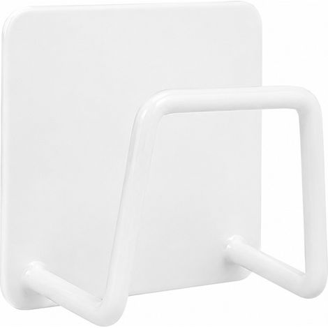 Porte-éponge en acier inoxydable, égouttoir d'évier sans perçage, rangement pour laine d'acier et chiffons (1/5)