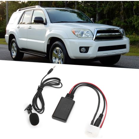Accessoires automobiles : câble audio AUX, adaptateur microphone Bluetooth 5.0 pour Toyota (n° 42) (1/5)