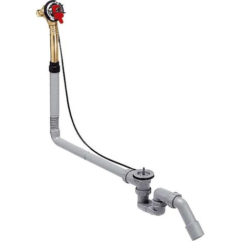 Hansgrohe Exafill Set básico sistema de llenado y vaciado para bañeras especiales, 58126180 (1/2)